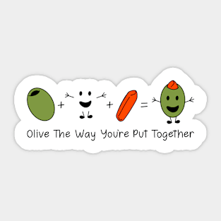 Olive The Way Sticker